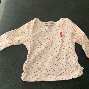 Juicy couture t shirt, 3-6 months
